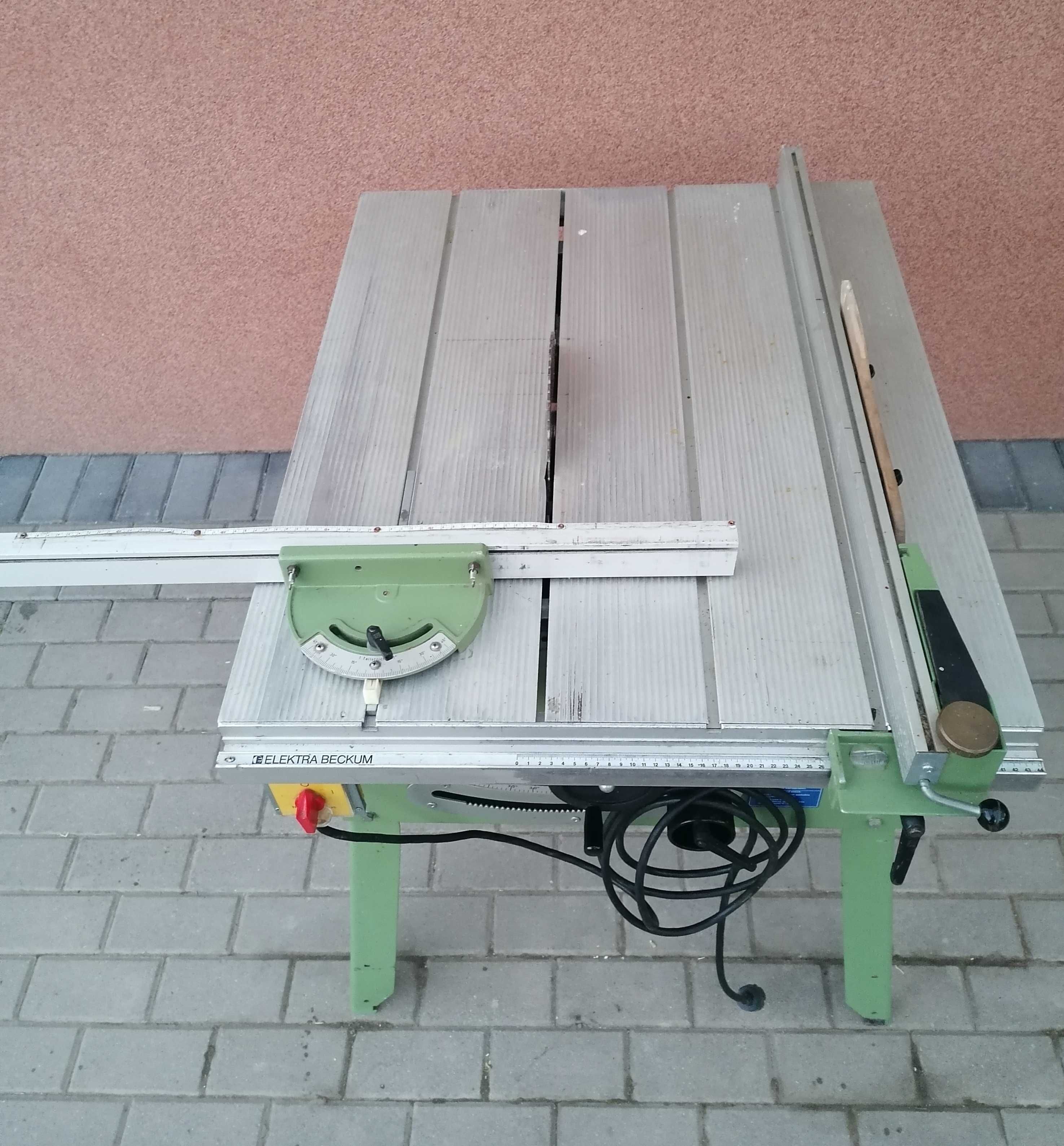 Piła budowlana krajzega Elektra Beckum PK 250  Piła stołowa