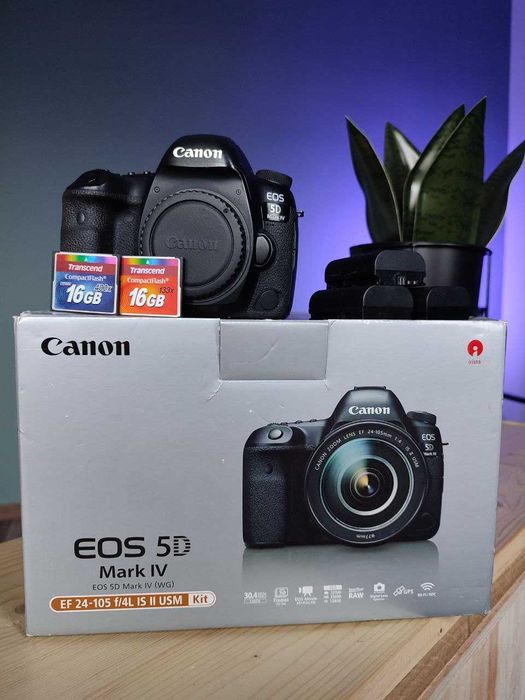 Canon 5D Mark IV (body) + флешки та + 4 Батареї