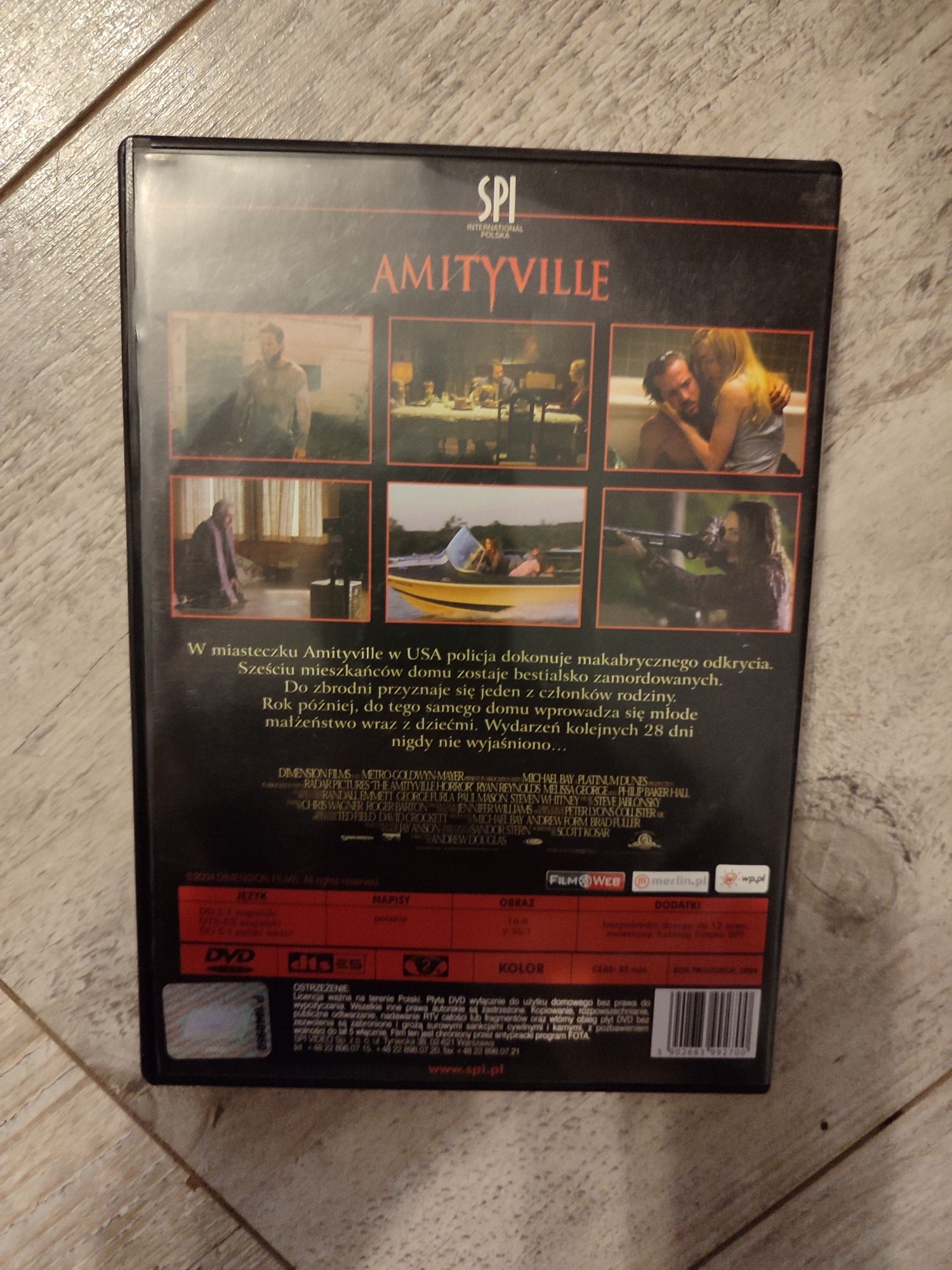 Amityville horror DVD polski lektor