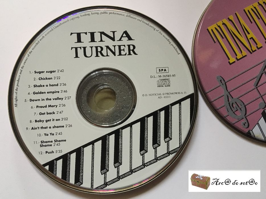 Album CD Tina Turner - Colecção Alfa Delta