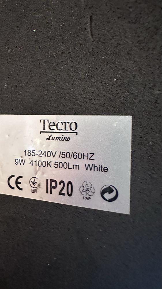 Настольная светодиодная лампа Tecro LUMINO