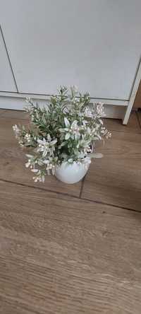 Nowy sztuczny kwiat lawenda biały sztuczne kwiaty