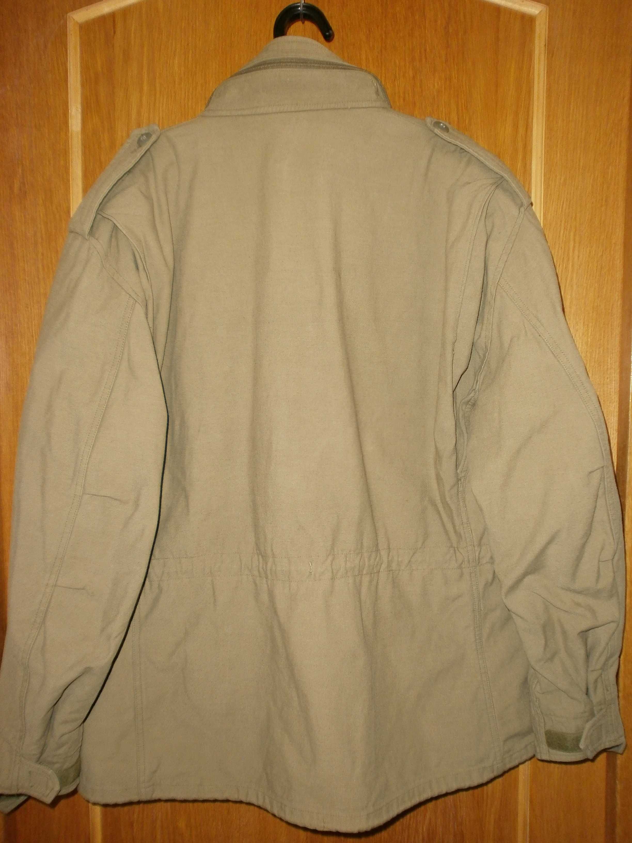 Куртка М65 Alpha Industries с лайнером, олива,разм.XL,наш 56.ПОГ-73 см
