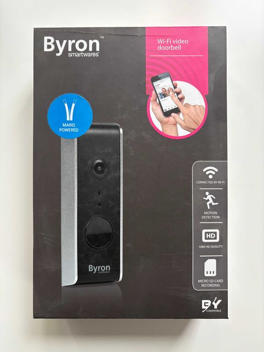 Wideodomofon Byron Smartwares Wi-Fi  1080p DIC-23112AL