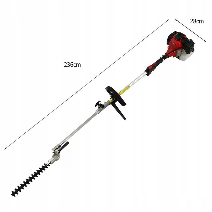 Kosa Spalinowa 5w1 Wielofunkcyjna Nożyce Piła Przedłużka 100cm Podkasz