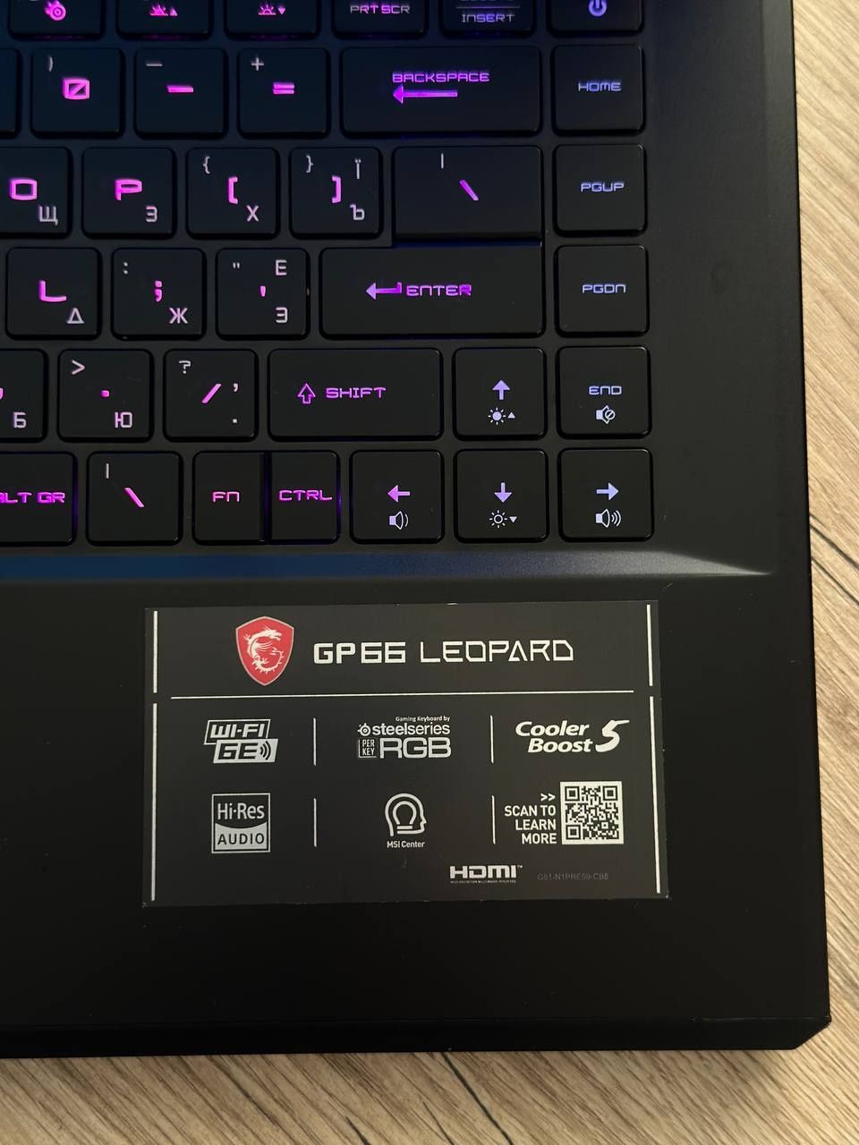 Продам MSI Leopard GP66 (11UG-692XPL)