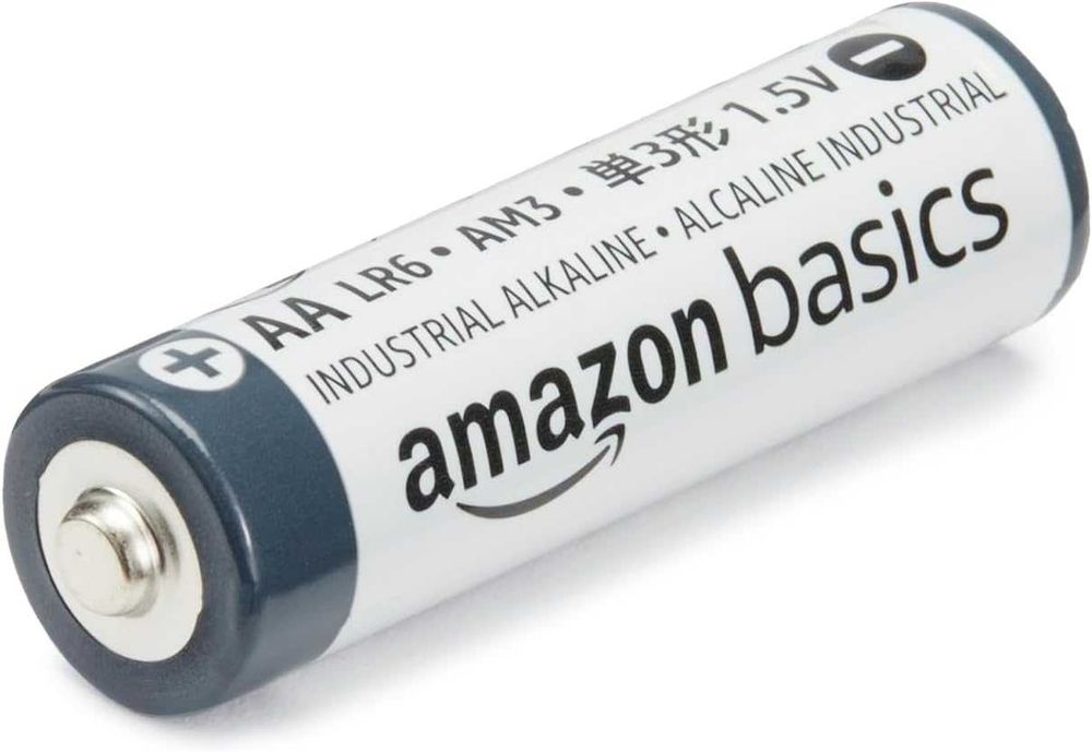 Amazon Basics - Pacote com 40 pilhas alcalinas industriais AA, 1,5 V