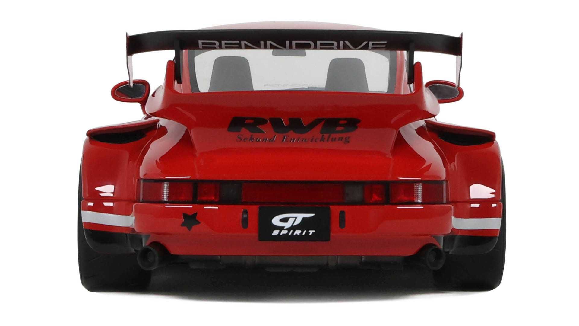1:18 GT Spirit Porsche 911 (964) RWB Rauh-Welt Body Kit Painkiller red