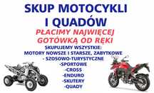 884_656_525 Na Handel SKUP MOTOCYKLI QUADÓW AUT Pabianice Łódź Zadzwoń