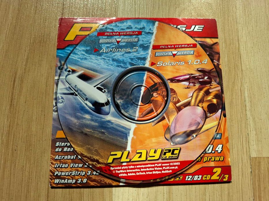 Airlines 2 + Solaris 1.0.4 PC PL Play 12/2003
