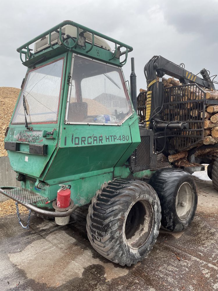 Forwarder norcar htp-480 Hds do lasu drewna przyczepa leśna zamiana