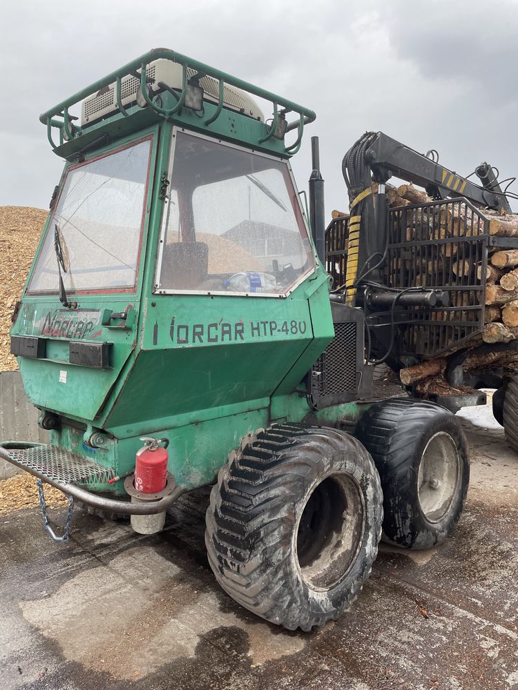 Forwarder norcar htp-480 Hds do lasu drewna przyczepa leśna harvester