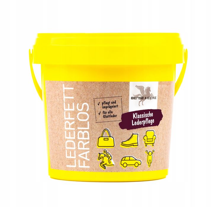 Smar do skór "Lederfett farblos" - 500ml