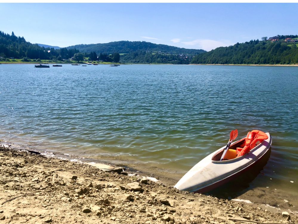 Nocleg  Domki w górach nad jeziorem Nad Soliną Polanczyk Bieszczady Z