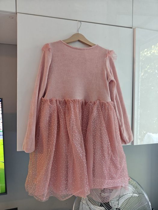 Sukienka tiulowa sweterek hm 128