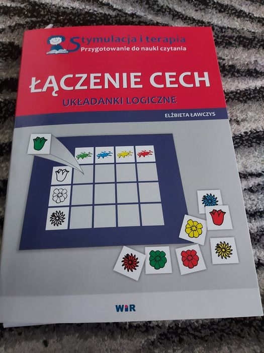 Łączenie cech układanka logiczna wir Elżbieta ławczas