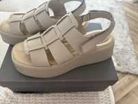 Courtney Fisherman - sandaly na platformie - 39 - off white , Vagabond