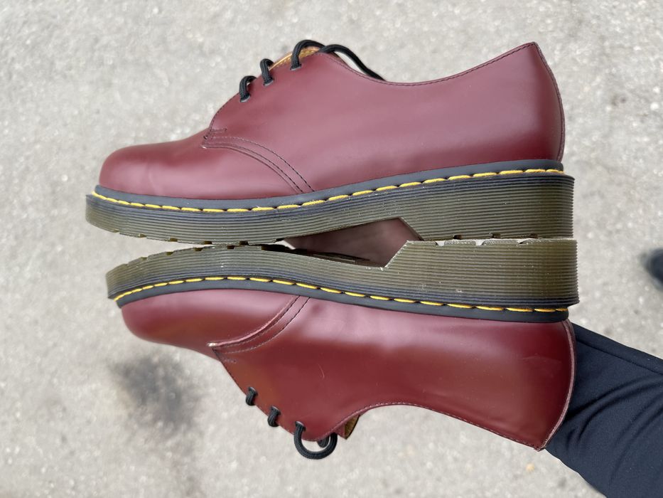 Dr Martens туфли кожаные оригинал 41.5 размер полуботинки мартинс