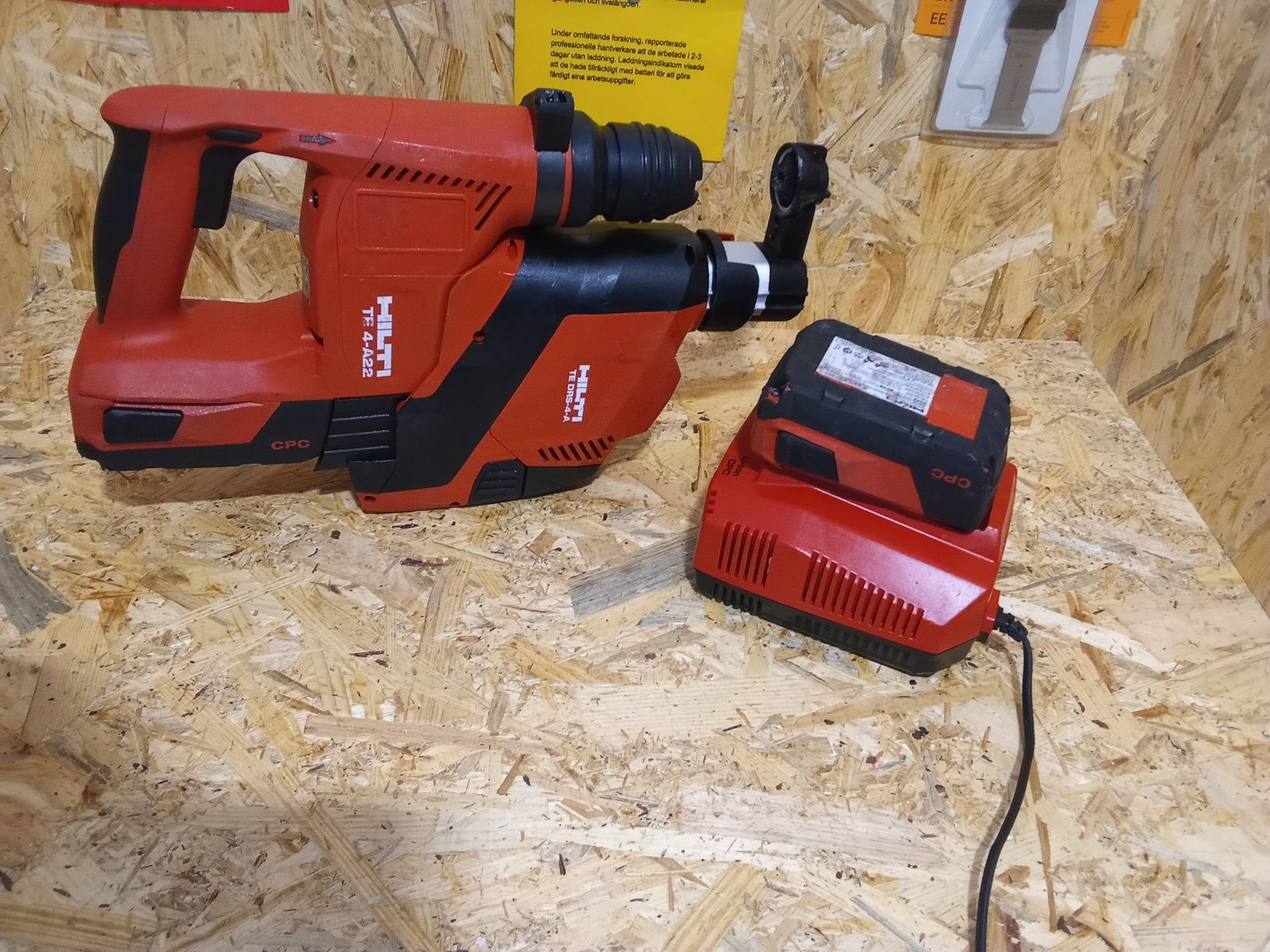 Młotowiertarka Hilti te4 drs komplet