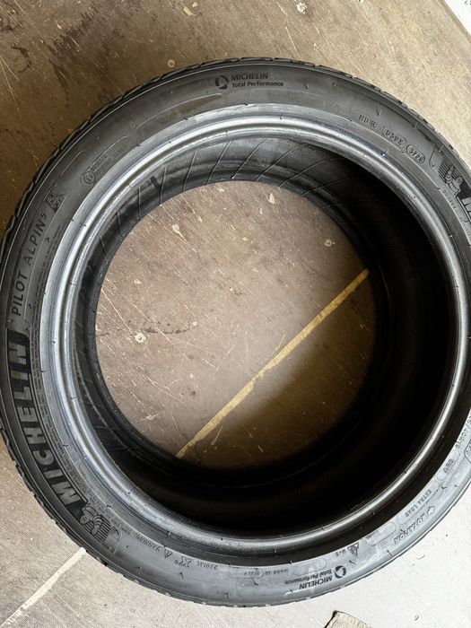 4 Opony Michelin pilot alpin 5 245/40/19