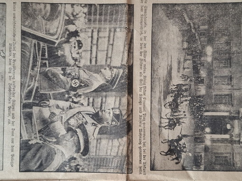 Stare gazety niemieckie Breslau 1939