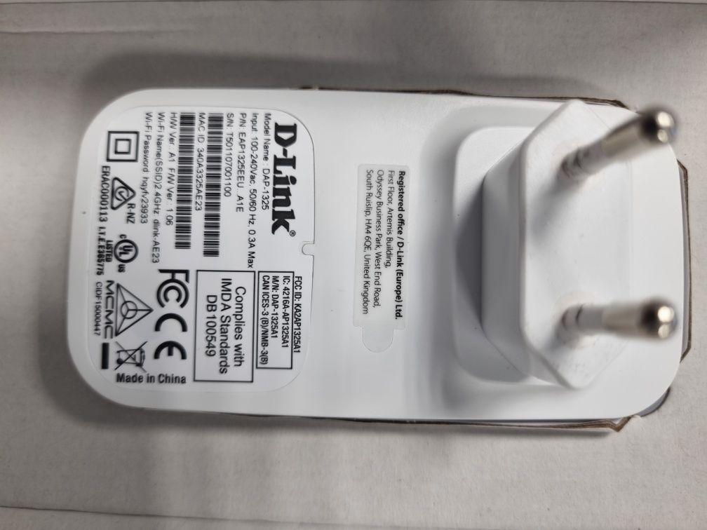 Sprzedam wzmacniacz repeater D-LINK DAP-1325