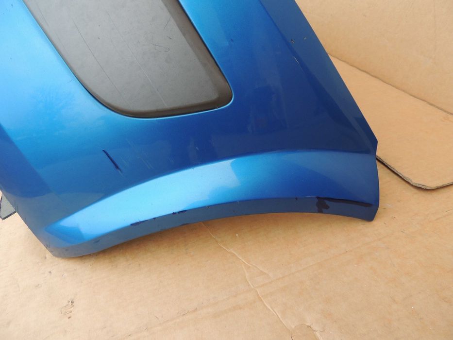 Zderzak przód przedni Renault Megane 2 II 03,04,05,06 NIEBIESKI TERNA