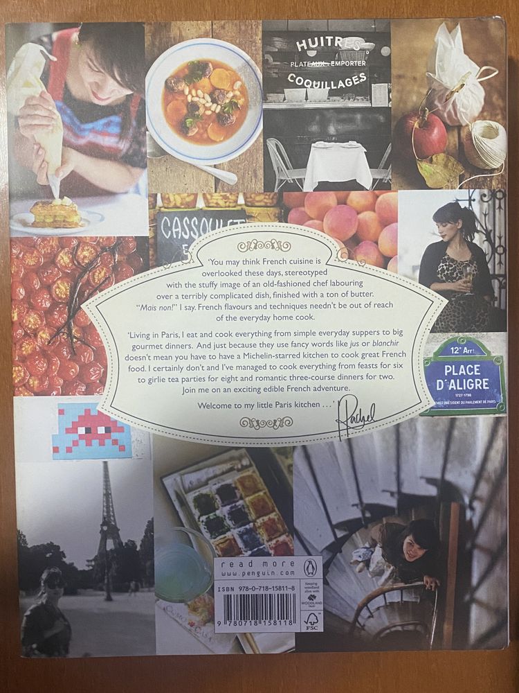 Livro de culinaria - Little Paris Kitchen