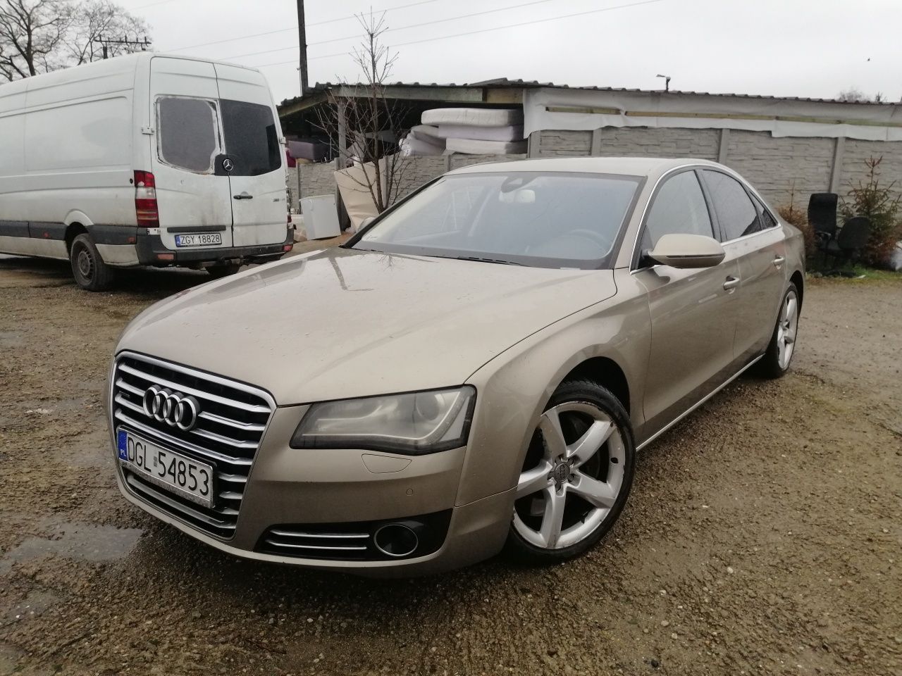 Audi A8 D4 Quattro 4.2 full opcja noktowizor masaże ważne opłaty skór