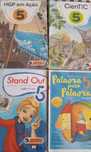 Manuais e carderno de fichas 5 ano