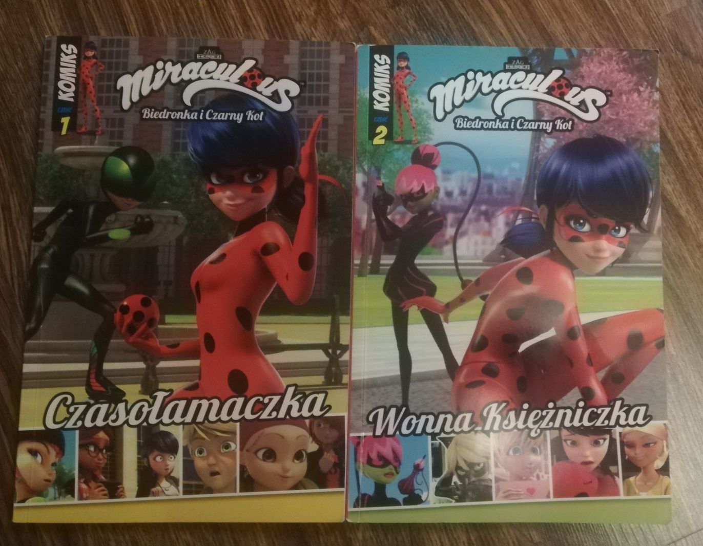 Komiks Biedronka i Czarny Kot część 1 i 2