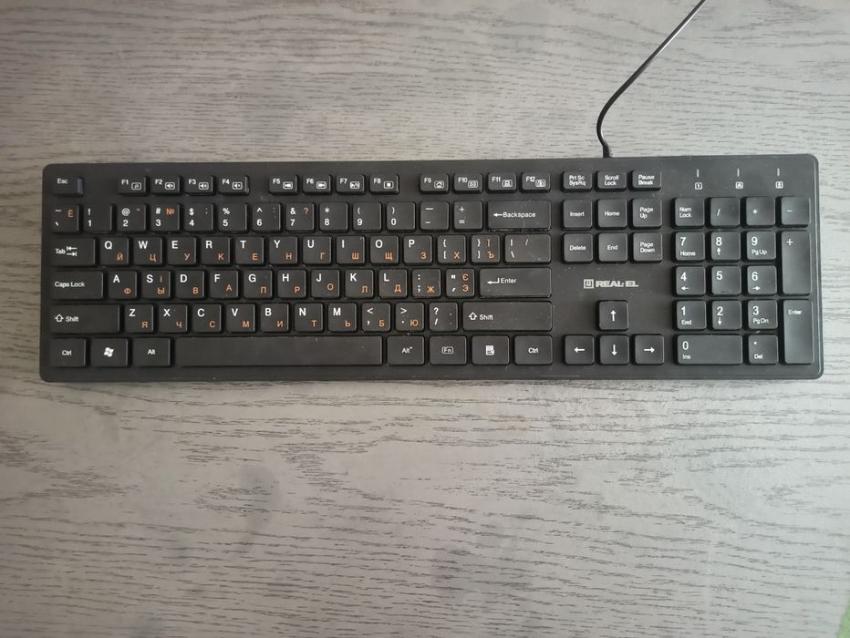 Клавіатура Real-El Comfort 7080 USB