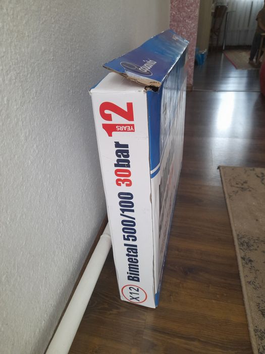 Продам Секційні біметалічні радіатори Aquavita 500-100 30 бар 12років