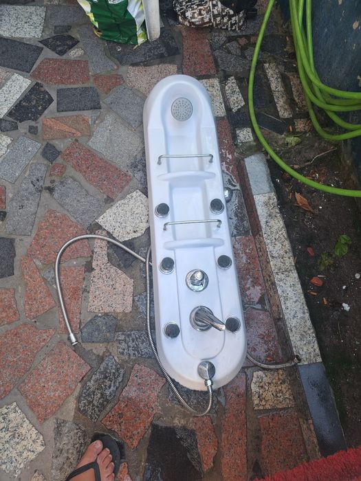 coluna de duche hidromassagem pvc