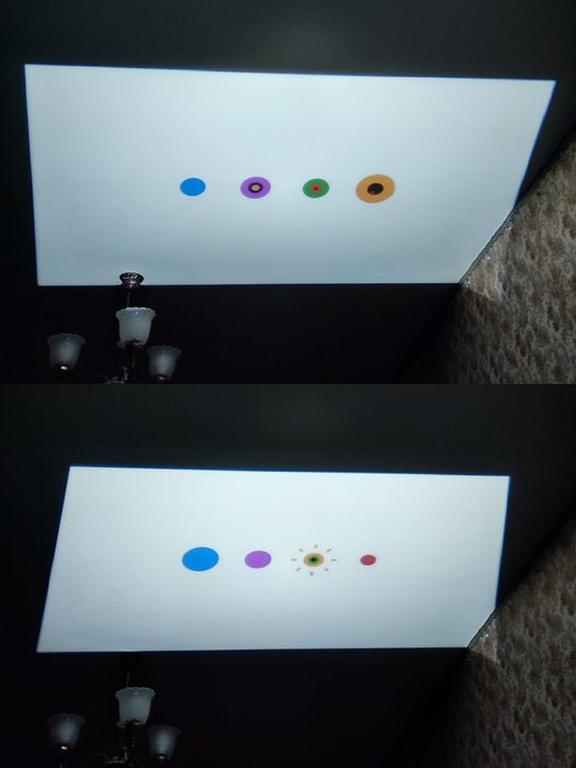 Смарт телевизор на потолке. Смарт проэктор 4К на андроиде 11. Гарантия