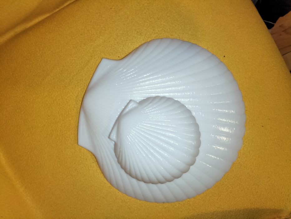 Zestaw talerzy ozdobnych ,muszelki ,dekoracja, tanio