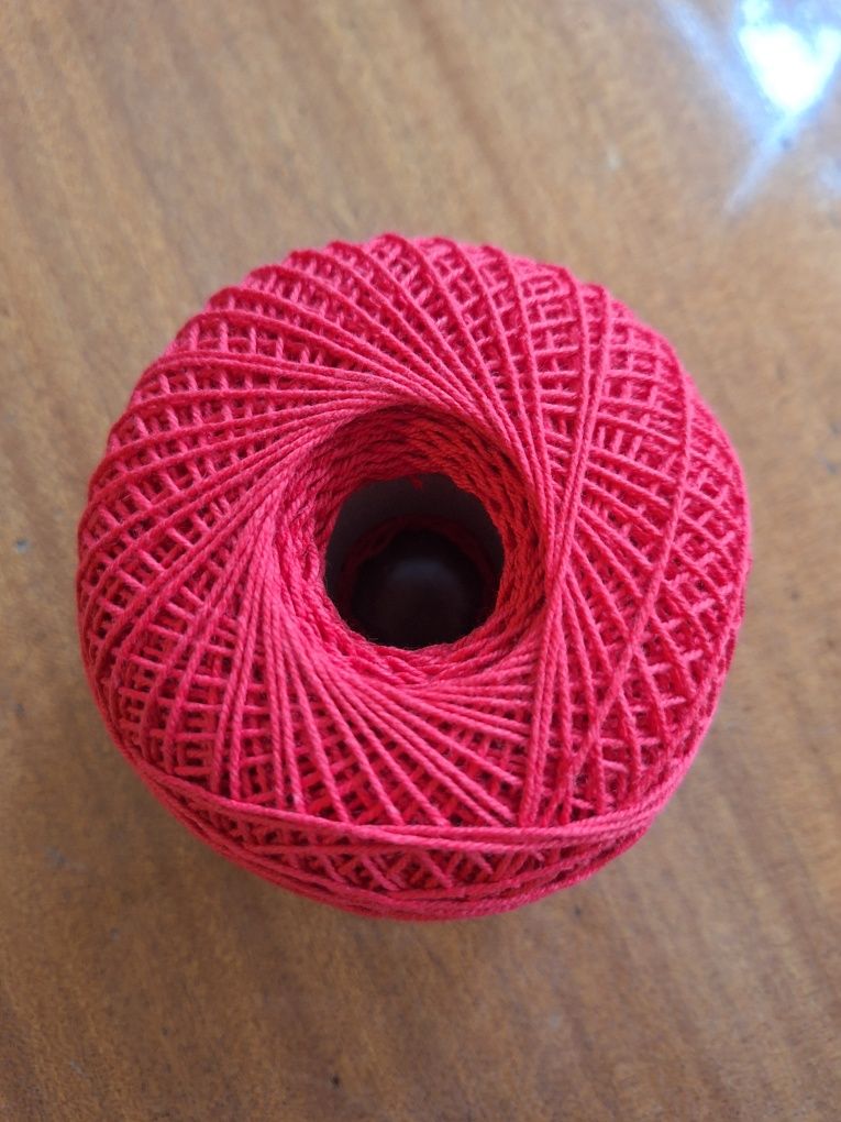 Linha de Crochet e Tricot nr 6,novelos de 50grs,100% algodão