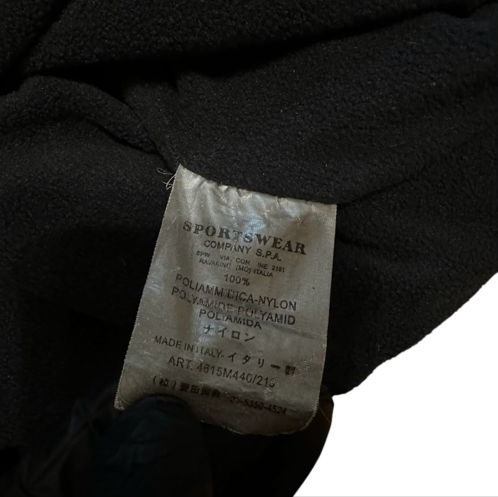 Куртка Stone Island vintage М розмір чорна нейлонова