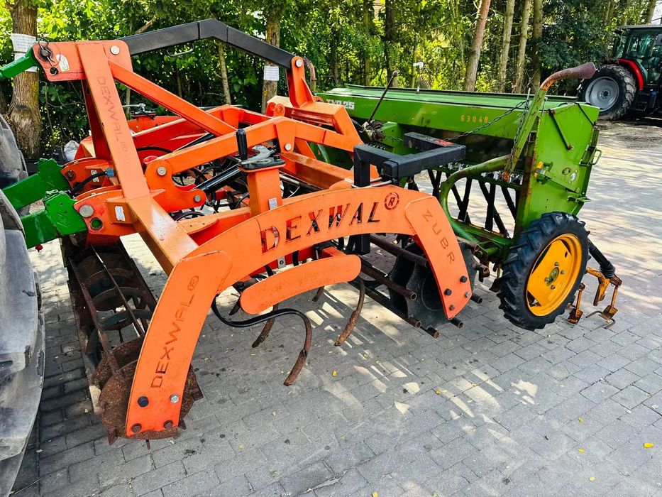 DEXWAL BIS  Agregat uprawowo siewny AMAZONE D7 Special + DEXWAL Żubr 2.5 metra