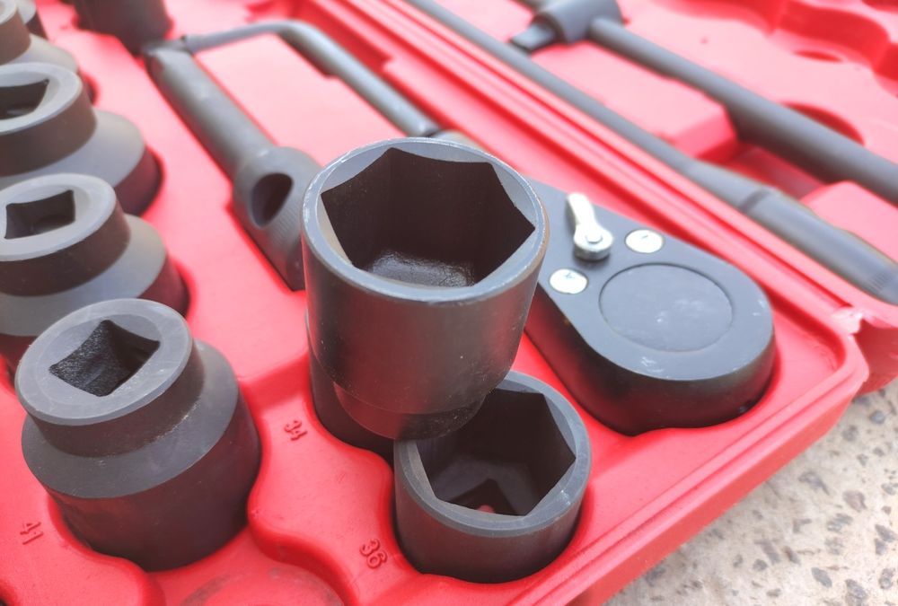 Набір інструментів головок 26 од для вантажних авто 3/4 1 " 21 -65 мм