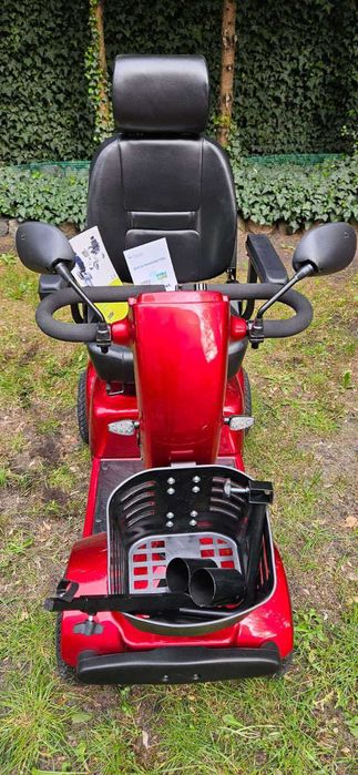 Wózek / skuter elektryczny Rider II kolor czerwony