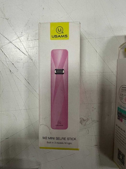 Monopod USAMS US-ZB051 M2 Mini Wire Light Selfie Stick (White)