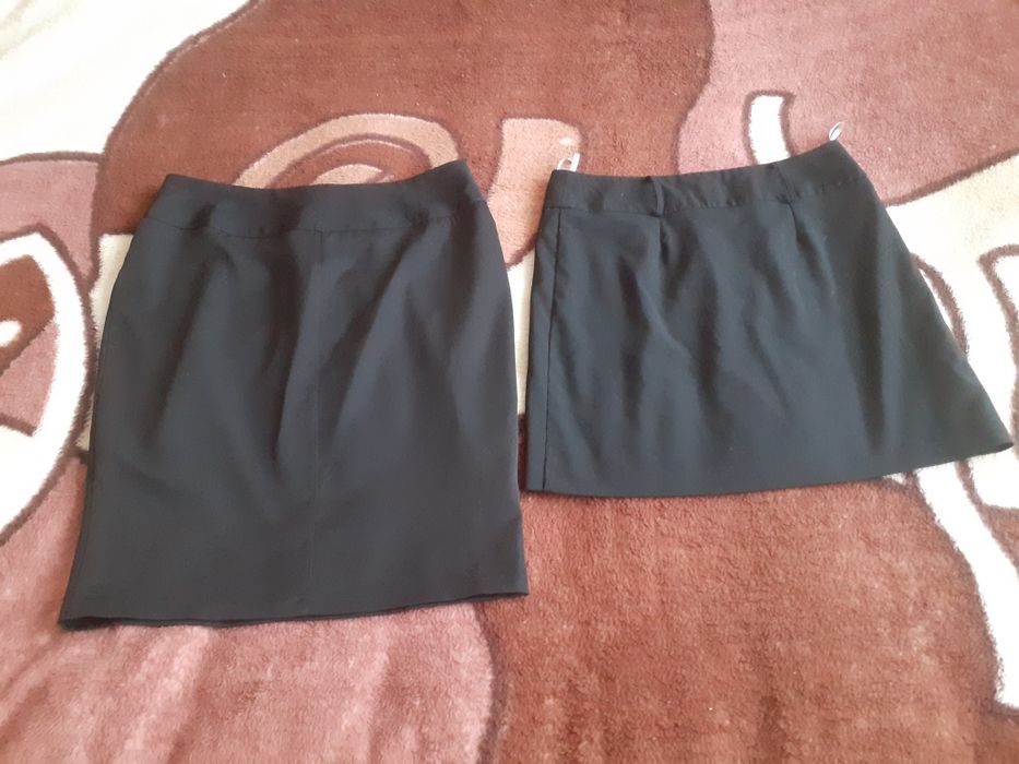 Czarne spódniczki olowkowe
