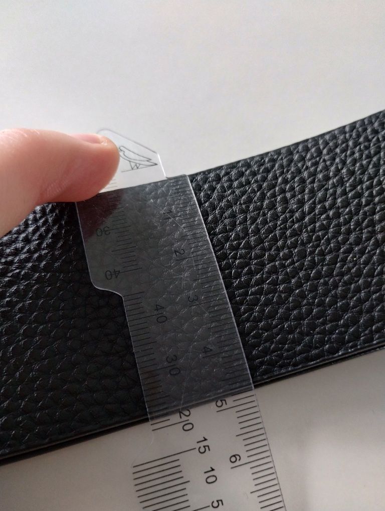 Gruby pasek szerokość 4,5 cm z klamrą