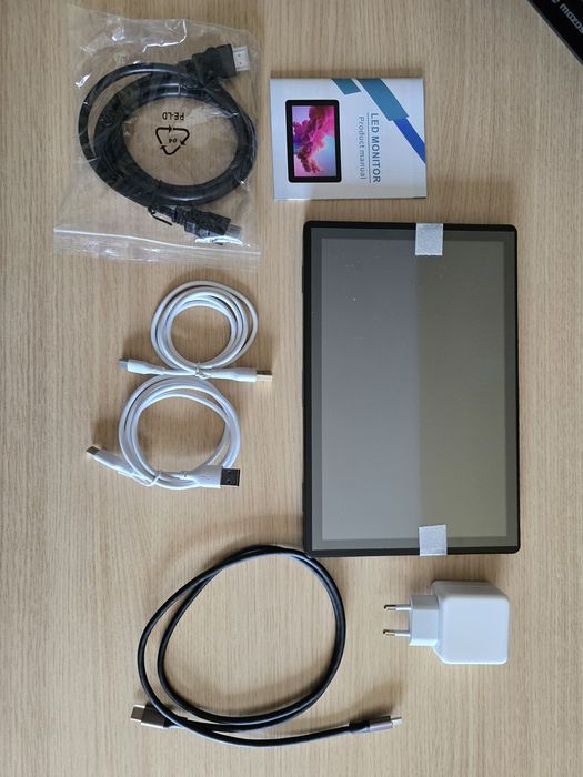 Przenośny monitor dotykowy 2K 10,1″ 2560X1600 USB-C