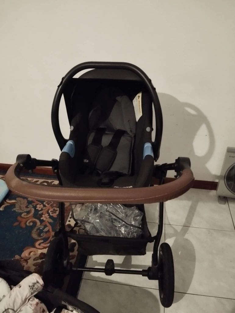 Carrinho de Bebé Trio Kindercraft 3 em 1