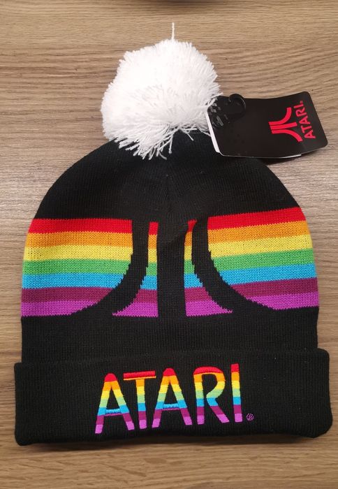 Czapka zimowa Atari retro, oldskul, vitntage,  stylôwka lata 80-te