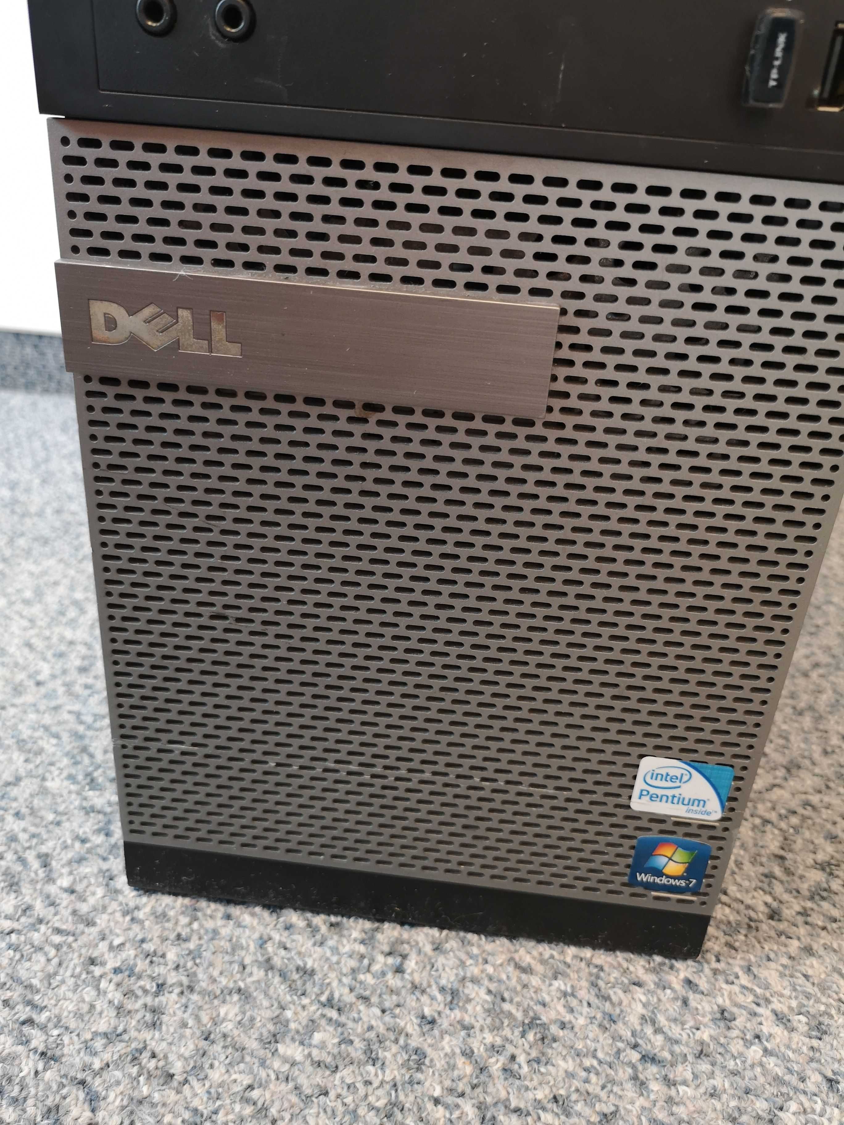 Komputer Dell Optiplex 390 + monitor, myszka, głośniki