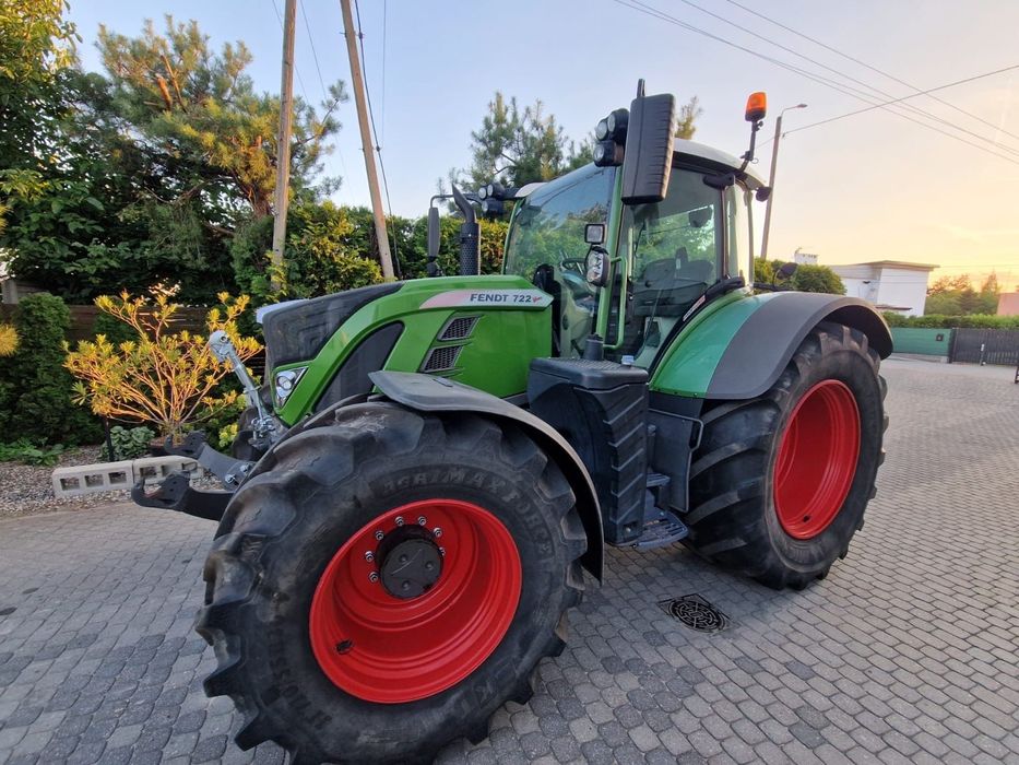 Fendt 722 Vario Profi Plus  GPS 724/720 Import Niemcy Pierwszy właściciel