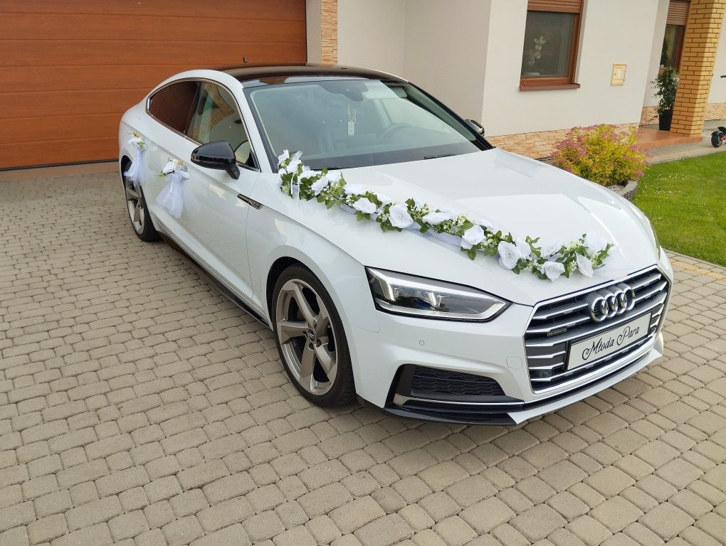 Auto do ślubu Audi A5 S line